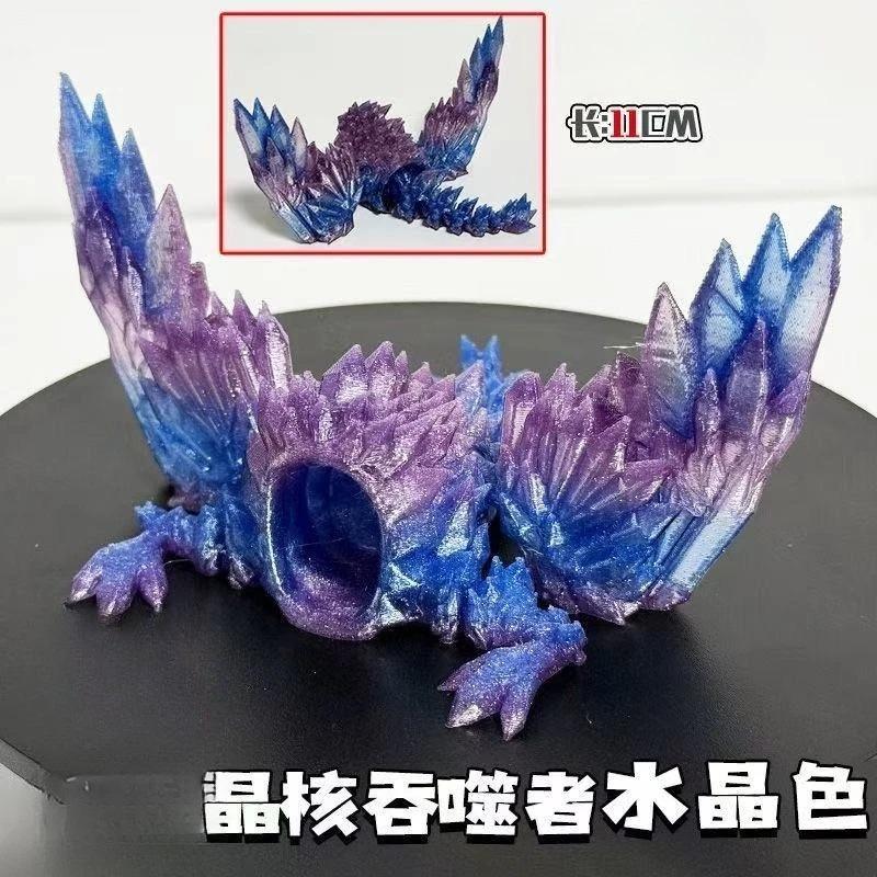 

3D-друк Морський Пожирач Блуп Гран Мая Фігурка Модель Іграшка Лялька Різдвяний Подарунок Рухомі Фігурки Глибоководних Монстрів