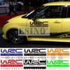 Automobilio stilius Universalus Kūrybiškas Automobilio Dekoratyvinis Lipdukas WRC FIA Pasaulio Ralio Čempionatas PVC 3D Graviravimas Automobilio Vinilas Automobilio Kėbulo Lipdukas