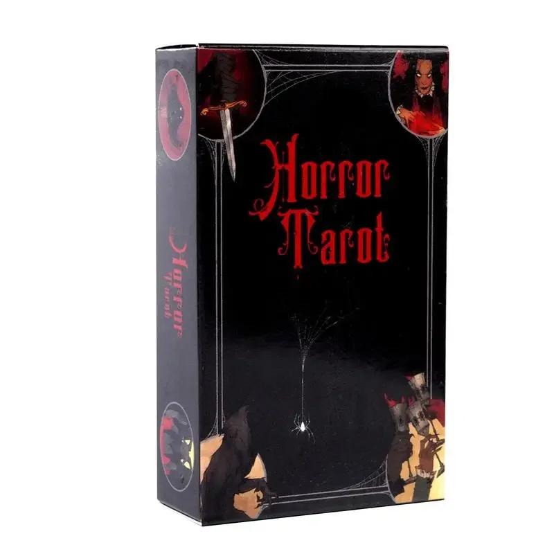 Gothic Horror Tarot Cards Wait 78 Tarots Board Games Leisure Entertainment Family Gatherings Gothic Tarot Deck