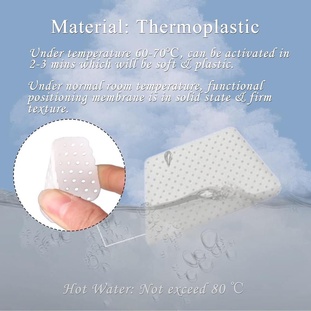 Mediss Thermoplastic Nasal Splints, External Nose Support Protector for Rhinoplasty Septoplasty Surgery, Nose Brace Fracture, ENT, Orthopedic