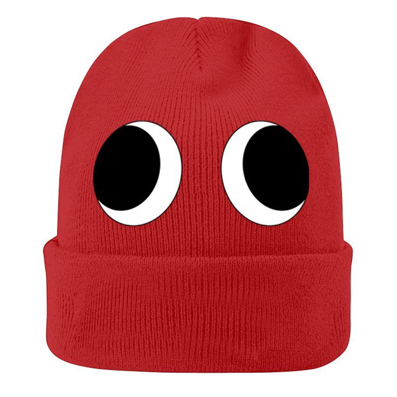 Friends Rainbow Roblox Knitted Cap Printed Elastic Hat Warm Kids Adult Xmas Gift