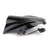 Bruce Shark Universal 22mm Handlebar ABS Plastic Motorcycle Windshield Windscreen Black & 7/8"