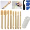 Sealant Finishing Tools Rubber Caulk Caulking Silicone Sealant Finishing Tool Extended Length Spatula Caulking Smoothing Tool