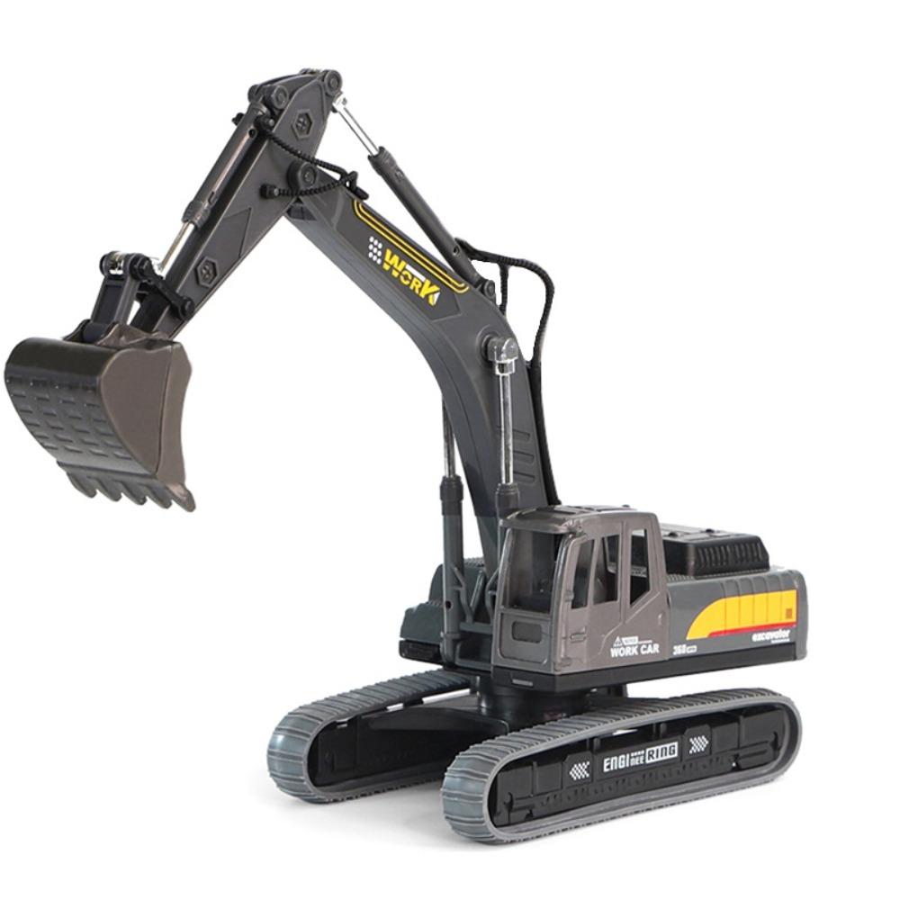 Rotatable Excavator Model Toy Simulation Construction Vehicle Model  Collection