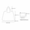 Oil Painting Print Square Shopping Bag Large Capacity Messenger Bag Grocery Bag  Shopping Bag
