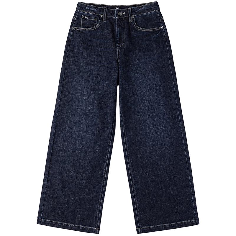 Lee 430 Ultra A-Line Wide Leg Mid-Rise Women s Jeans 28