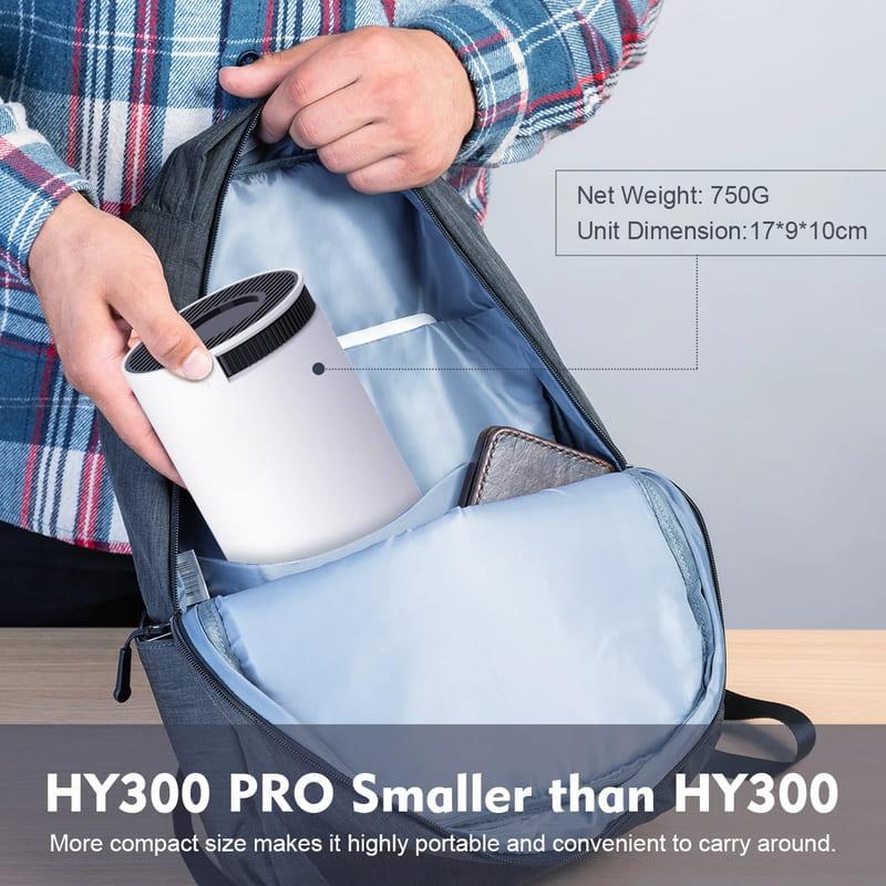 Magcubic Projector HY300 PRO 4K Android 11 Dual Wifi6 260ANSI Allwinner H713 BT5.0 1080P 1280*720P Home Cinema Outdoor Projetor