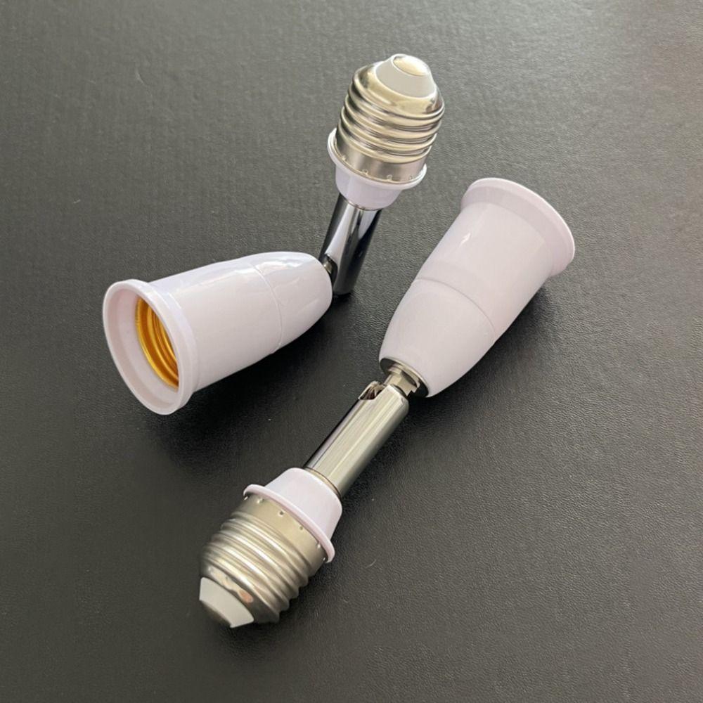 180 Degree LED Light Adapter Flexible E27 To E27 Bulb Socket Screw Extension Lamp Holder  Home