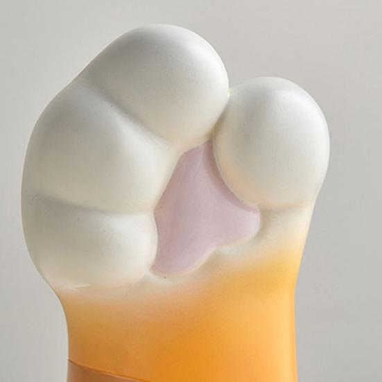 Cute Cat Paw Vase, Cartoon Paw Shaped Resin Flower Arrangement Vase, Desktop Decorative Plant Holder for Living Room, Bedroom, Bookshelf