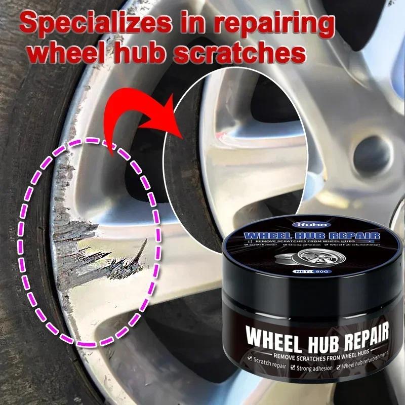 Auto Wheel Scratches Repair Wax Car Tire Retread Polishing Metal Protective Anti-oxidation Maintenance Clean