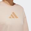 Adidas Collaboration Casual Breathable Solid Color Short Sleeve T-Shirt Women Tops Light-Pink H55254