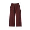2026 Autumn/Winter Women's High-Waist Woolen Wide-Leg Floor-Length Pants