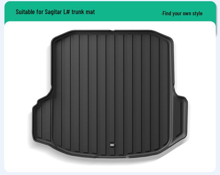 2026 Volkswagen Sagitar L TPE Floor & Trunk Mats: Dirt-Resistant
