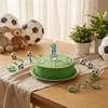 Creative Football Digital Birthday Candles
