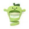 Toothpaste Baby Food Grade Silicone Apple Hand Grab Bite Glue Small Moon Age Soothing Oral Gloves Grinding Stick