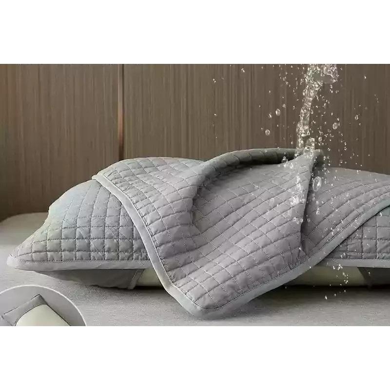 Наволочка против пылевых клещей и против запаха изо рта серый