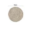 Creative Corn Fur Woven Table Mat Insulation Pot  Round Coaster Coffee Drink Tea Cup