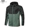 Men's Hooded Windbreaker Jacket for Running - Lightweight, Windproof, and Ideal for Spring and Autumn.