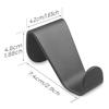 2/1pcs Car Seat Headrest Hook Aluminum Coat Hook Auto Back Seat Organizer Clothes Hanger Storage Holder For Tesla Model S X