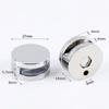 Zinc Alloy Glass Clips Silver Mirror Fasteners New Mirror Clip  Kitchen Cabinet