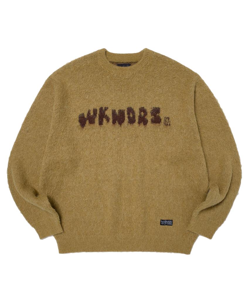 WKNDRS Tattoo Brushed Knit Sweater (Mustard)