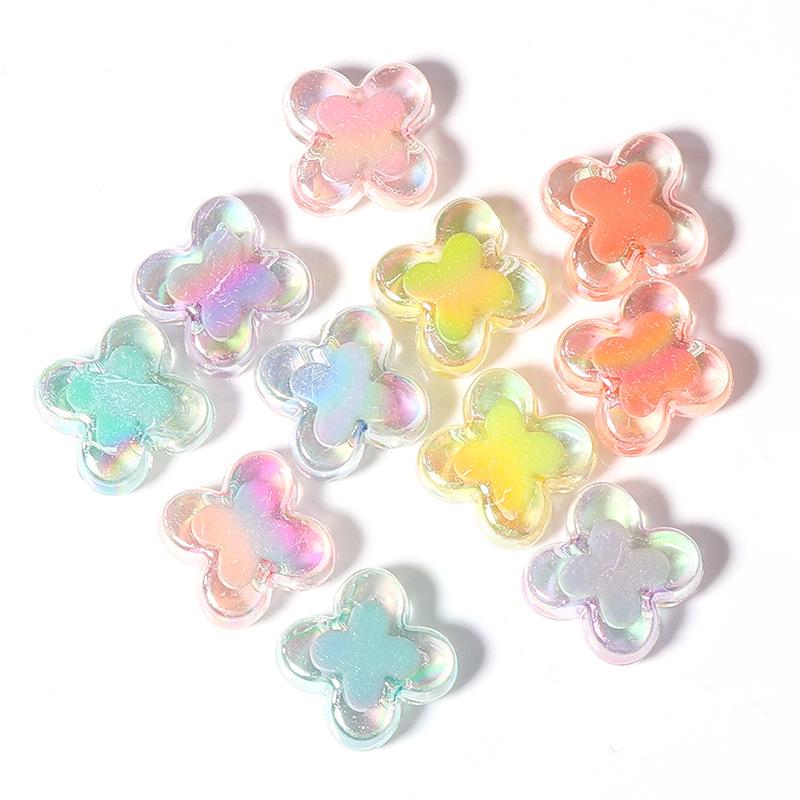 DIY Handmade Round Bead Jewelry Kit: Includes Colored Beads for Phone Chains, Hair Ties, Bracelets, and Necklaces.