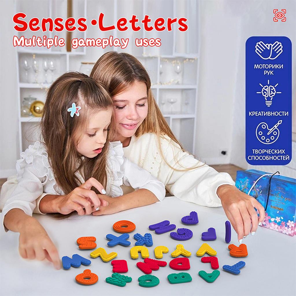 English Alphabet Early Education Puzzle Environmental Stress Relief Stone