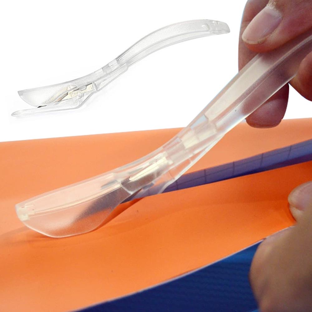 Autoaufkleber Vinylfolie Schneidwerkzeug Sicherheitspapier Entenschnabelmesser Transparentes Vinyl Sicherheitsschneider Tapetenschneidwerkzeug