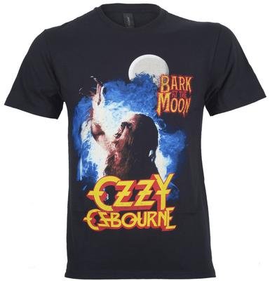 Ozzy Osbourne T-Shirt Bark At The Moon Schwarz Offiziell Neu