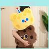 Cartoon Bear Cookie Pillow 2 In 1 Air Conditioning Blanket Lunch Cushion Break