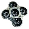 5D Cutter Head for Remington Shavers XR1600, XR7000, RX5, RX7, XR1500