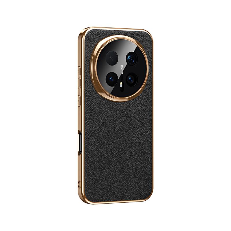 Applicable to Honor magic8pro mobile phone case electroplating honor7pro magnetic suction all-inclusive anti-drop business men's leather case