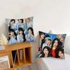 Girl Group I-ive Pillow Case Square Pillow Bedroom Sofa Leisure Comfort Cushion Car Living Room Home Decoration 40X40