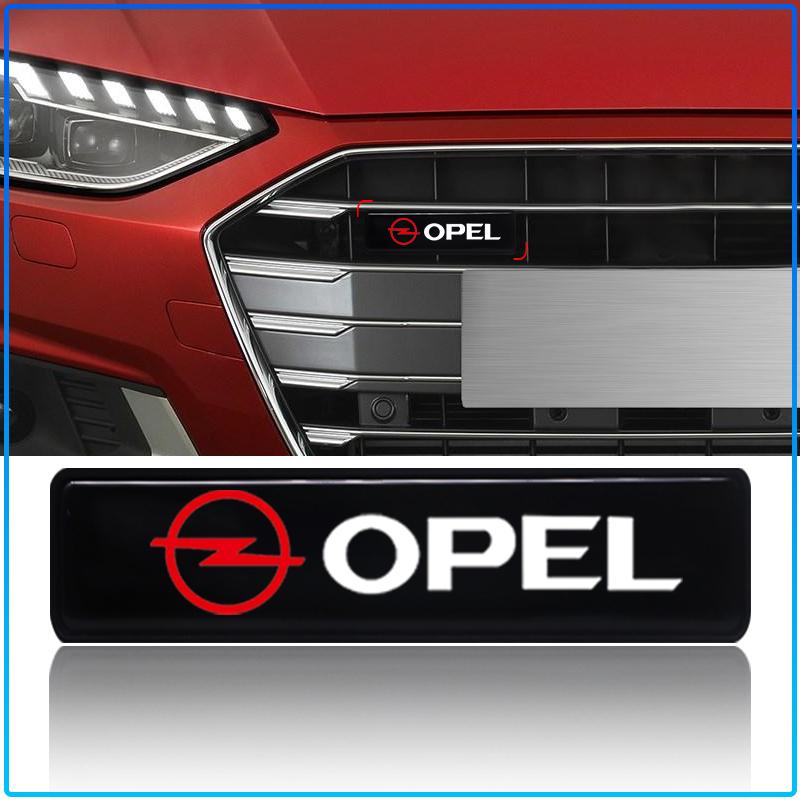 1Pcs Car Front Cover Grille Lamp Emblem Decor LED Lightings Styling For Opel Astra H G Corsa Insignia Astra Antara Meriva Zafira Interior