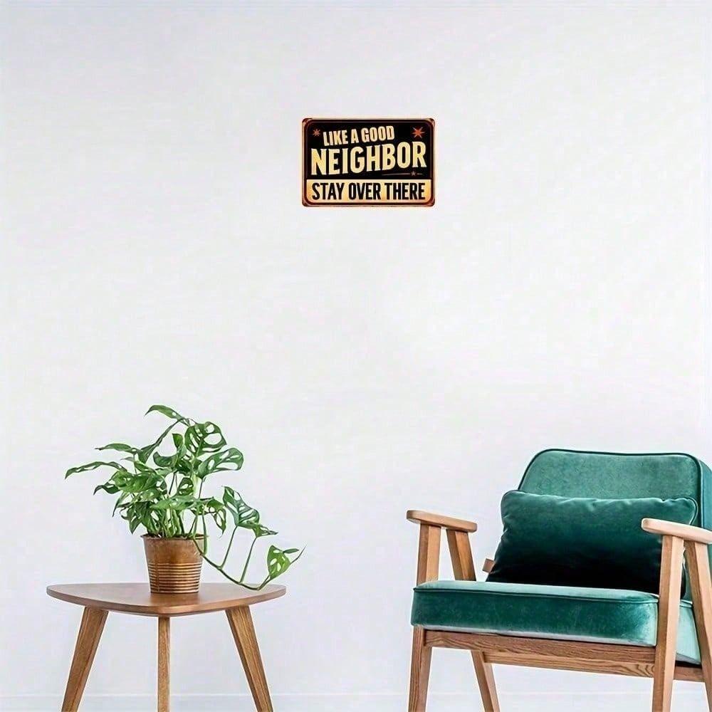 Metal Wall Art Retro Gift for Men, Sarcastic Garage Decor