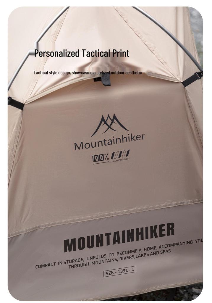 Mountain Guest Military Cot Tent: Lightweight, Waterproof, Single-Person Outdoor Camping Tent