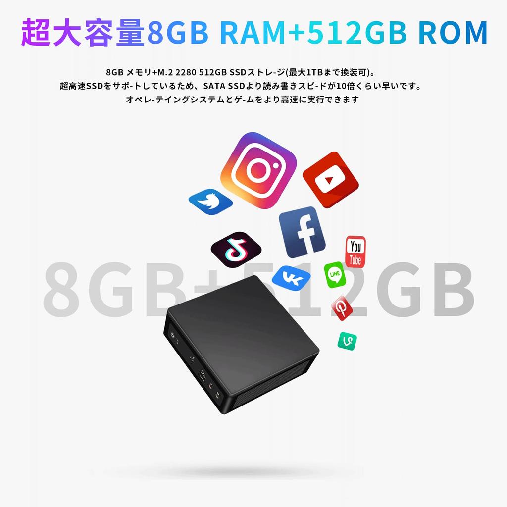 Windows 11 compatible mini PC desktop computer with 11th Gen Core 16GB DDR4 256GB Intel Xe Graphics up to DP HDMI USB LAN RJ45 USB and i7-1165G7