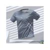 Mens 3D Digital Print Athletic Running Tee - Breathable Quick Dry Short Sleeve T-Shirt Workout