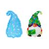 Holographic Resin Molds Christmas Gnome Silicone Molds Resin Pendant Molds