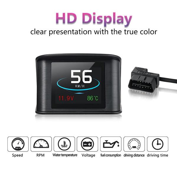 Buy P10 Gps Obd Premium Smart Digital Hud Head Up Display Obd2 Car Speed Projector At Affordable Prices Free Shipping Real Reviews With Photos Joom