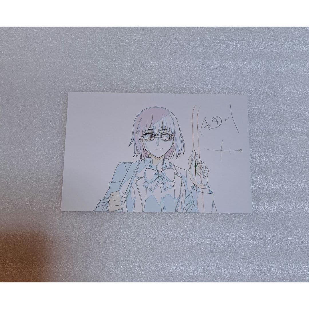 Tsukihime Ciel Bromide Original Art Postcard Fate Arcueid FGO
