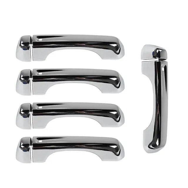TESIN For Jeep Wrangler JL 2018+ Car Exterior Side Door Handle Tailgate Handle Decoration Cover Stickers For Jeep Wrangler JL