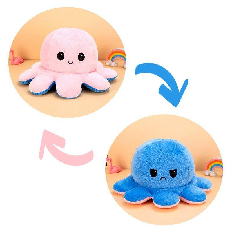 Flip Plush Doublesided Toy Marine Life Stuffed Animals Doll