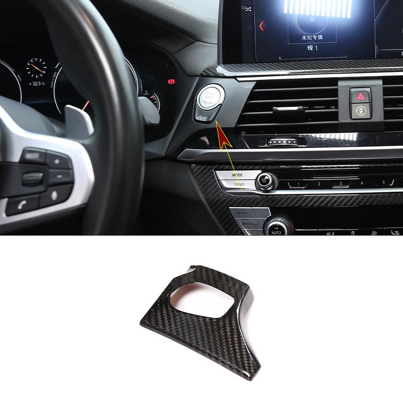 

Real Carbon Fiber For BMW X3 X4 G01 G02 2018-2026 Interior Kit Dashboard Console Gear Shift Panel Decoration Cover Trim Sticker