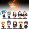 Cute Nezuko Kamado Keychain Figure Anime Doll Collectible Toy For Demon Slayer Fans
