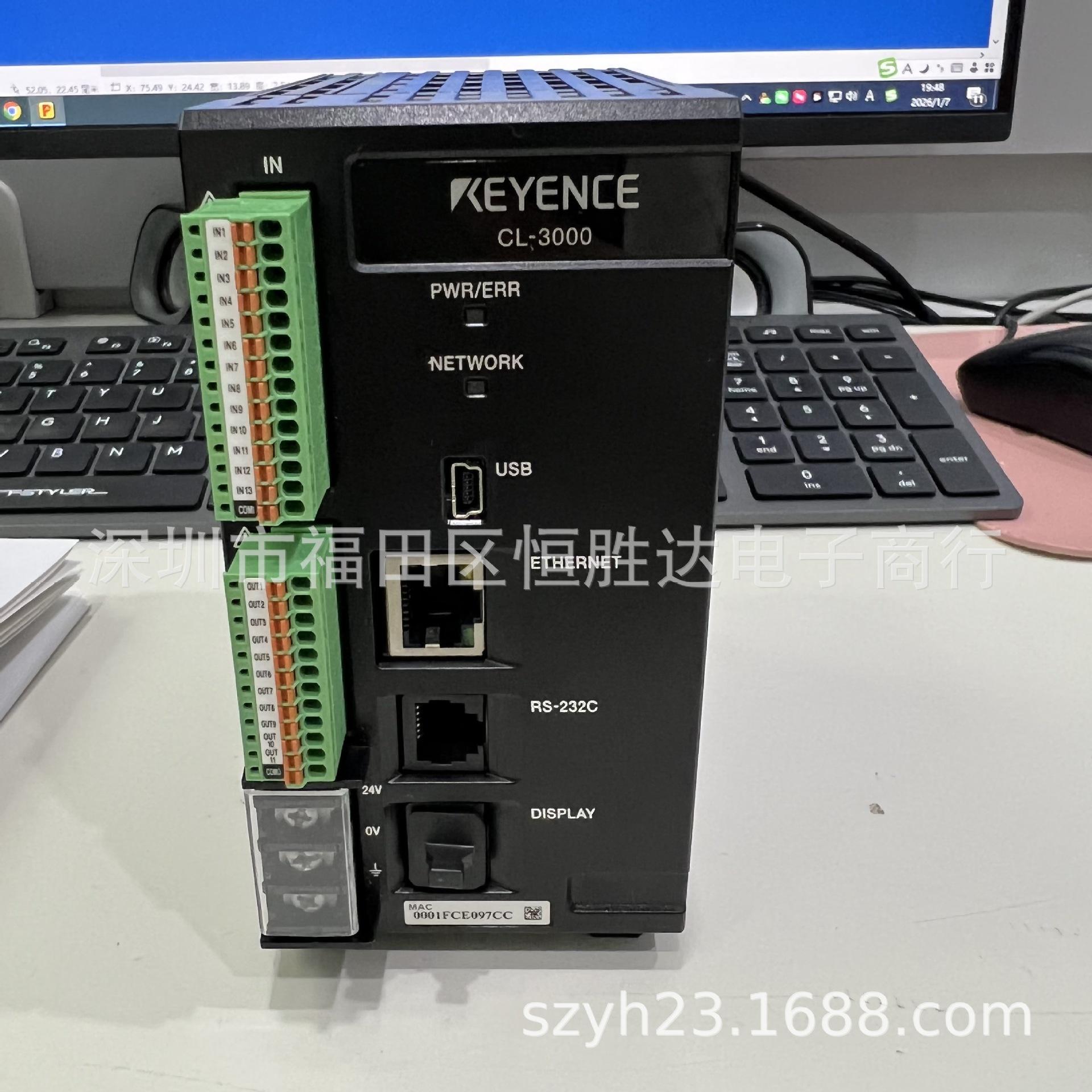 

Keyence CL-L015G/L030N/L015N/L030G/3000 Sensors CL-L007
