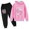 Six Seven Kids Clothes Set Cartoon Steal A Brainrot Boy Girl 3-12 Years Hoodie+Pants 2pcs Set Toddler Tracksuit Children Outfits