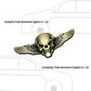 Oni Head Wings Skull Car Tail & Side Decal - Angel Wings Body Sticker