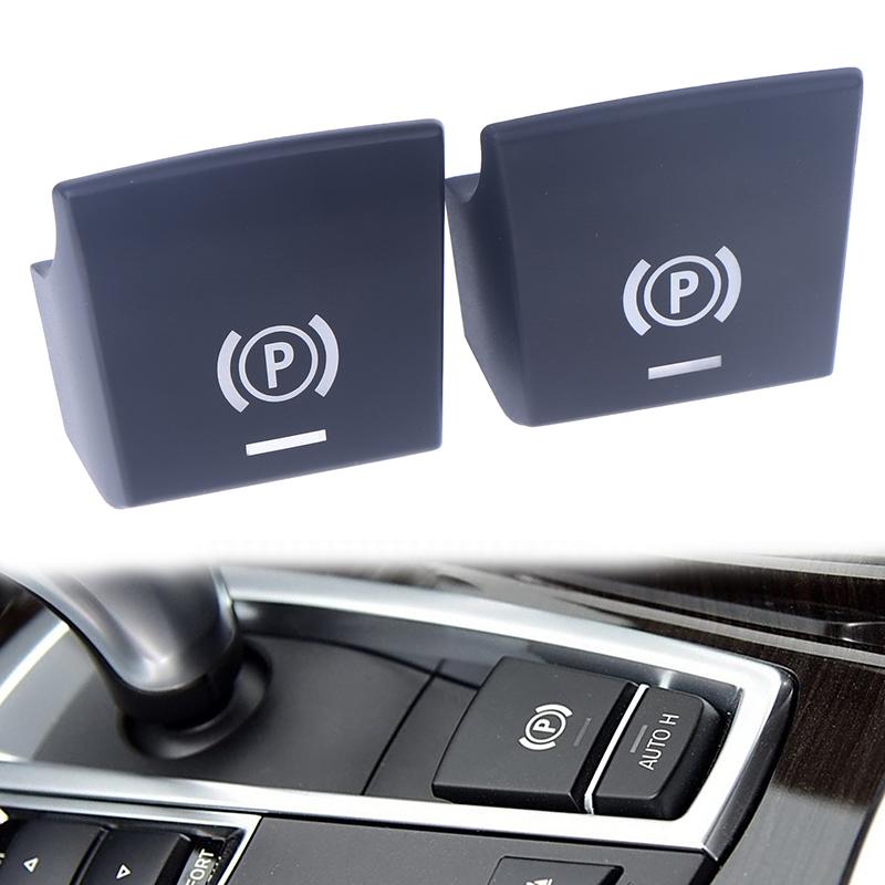 Elektronischer Parkbremsschalter Auto P-Knopf Schalterabdeckung Für 5 7 X3 X4 X5 X6 M5 Serie F01 F02 F10 F12 F15 F16 F25 F26