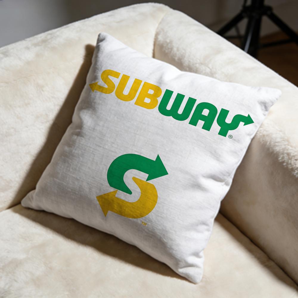Hot SSubwaying Cushion Cover Soft Decorative Pillow Case Suitable for Bedroom Sofa Car Travel Use
